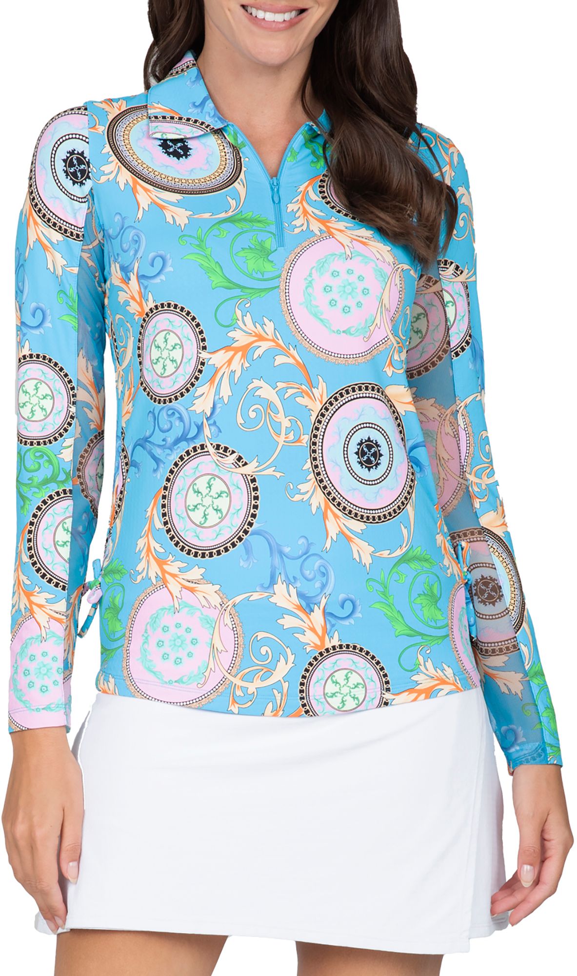 IBKUL Women's Long Sleeve Debbie Golf Polo