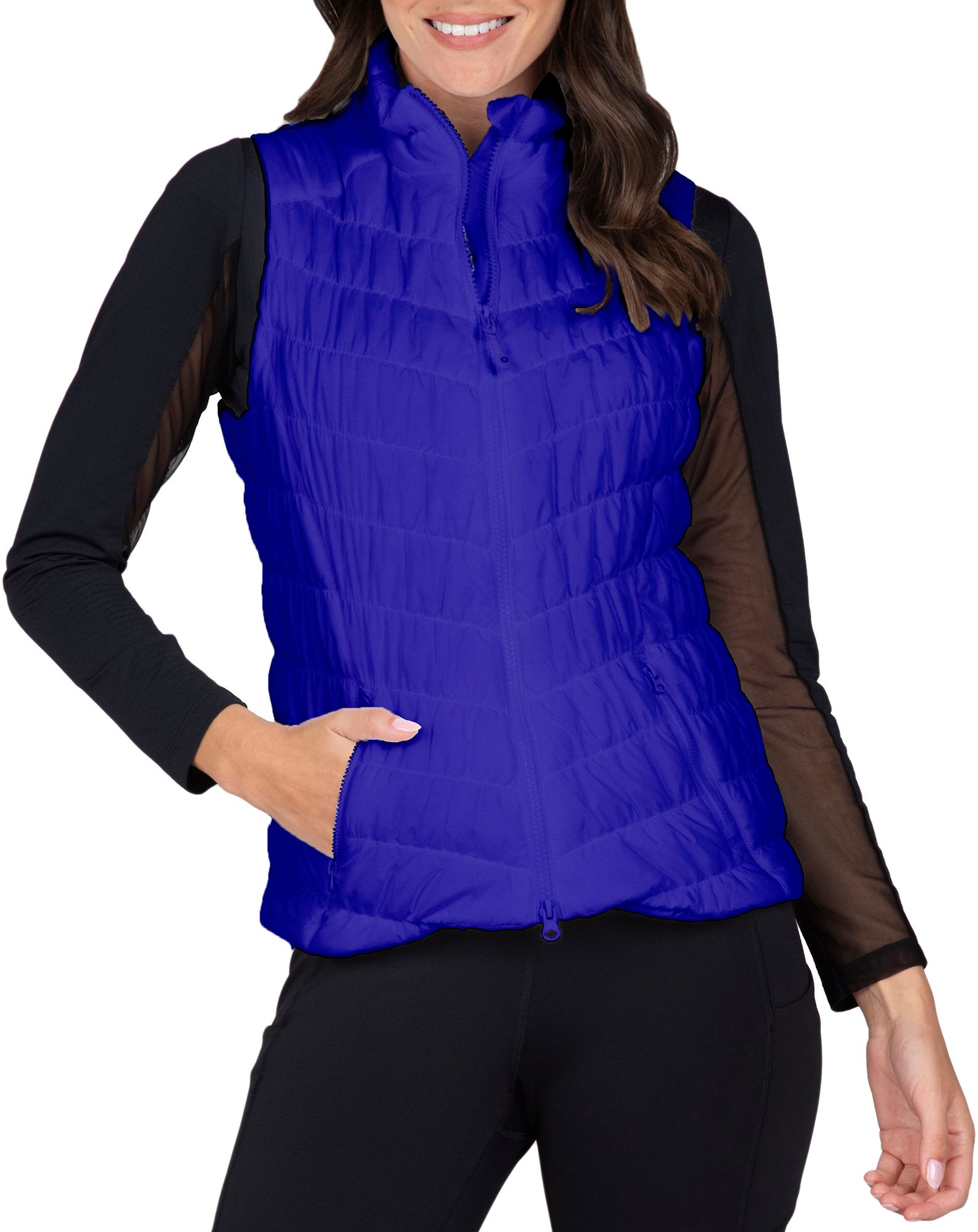 IBKUL Women's Quilted Golf Vest
