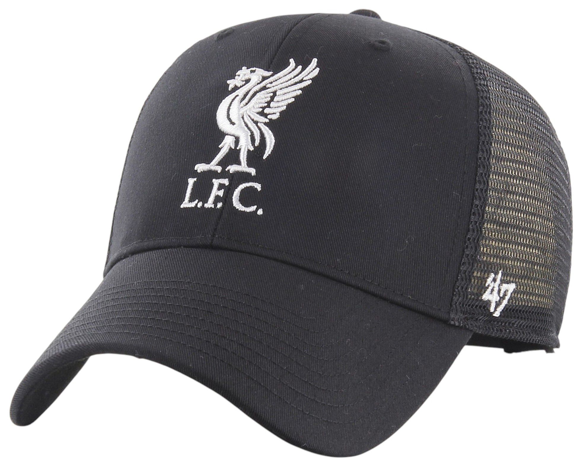 '47 Adult Liverpool FC Black Logo MVP Adjustable Hat