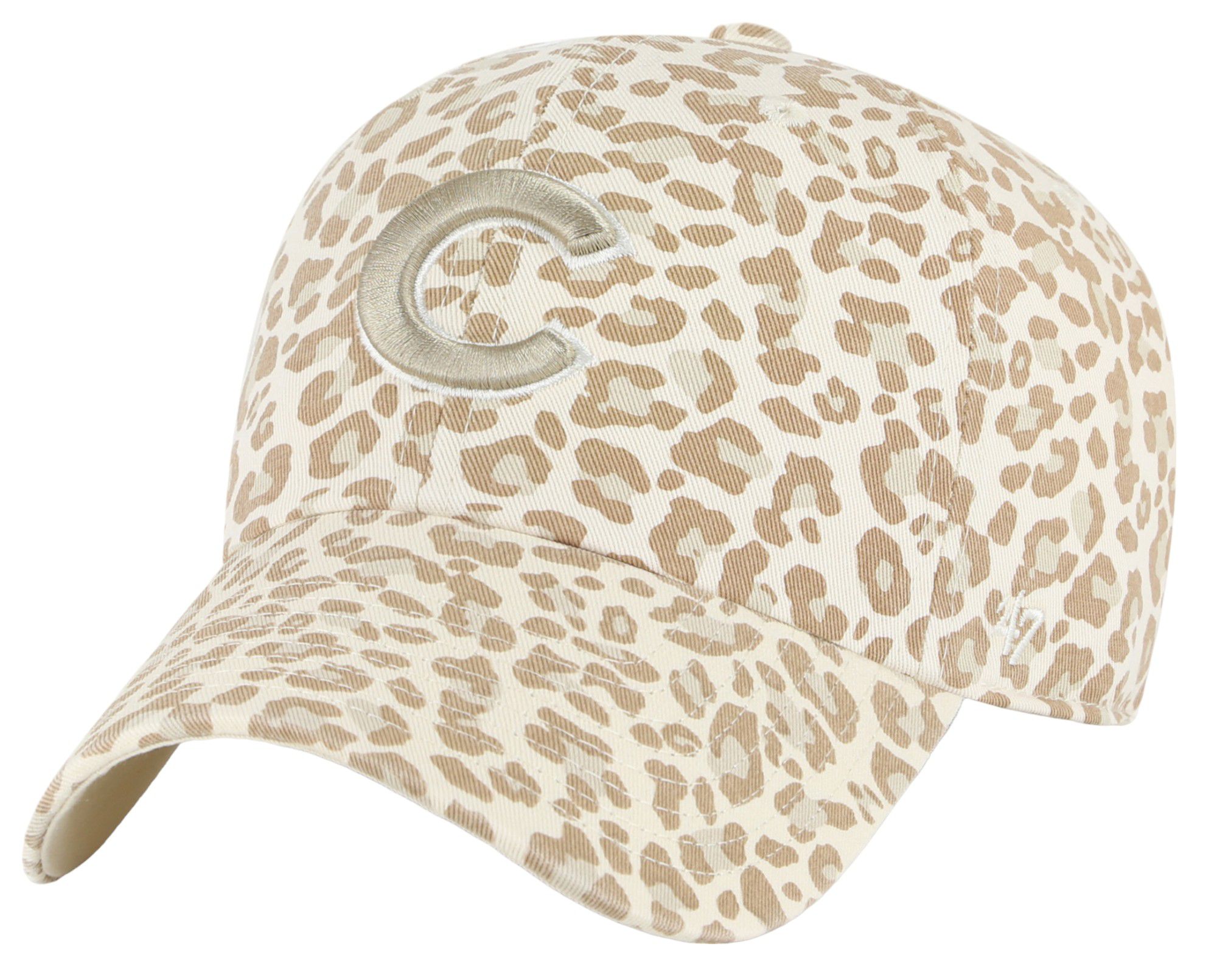 '47 Adult Chicago Cubs Tan Panthera Clean Up Adjustable Hat