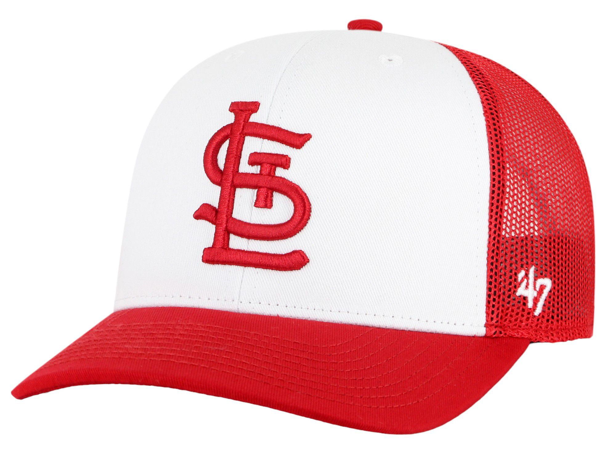 '47 Adult St. Louis Cardinals Red Freshman Adjustable Trucker Hat