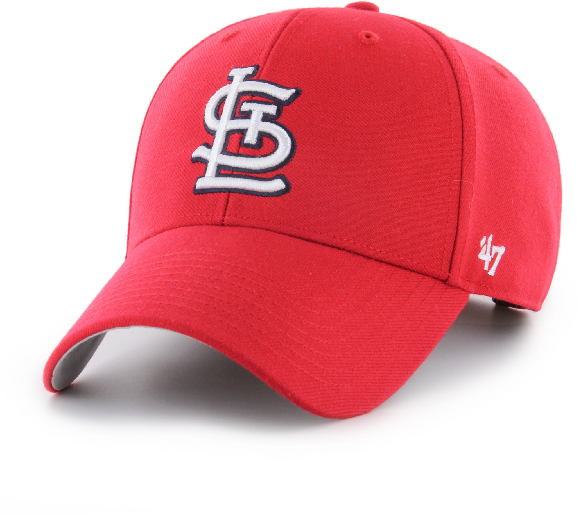 '47 Adult St. Louis Cardinals Red MVP Adjustable Hat