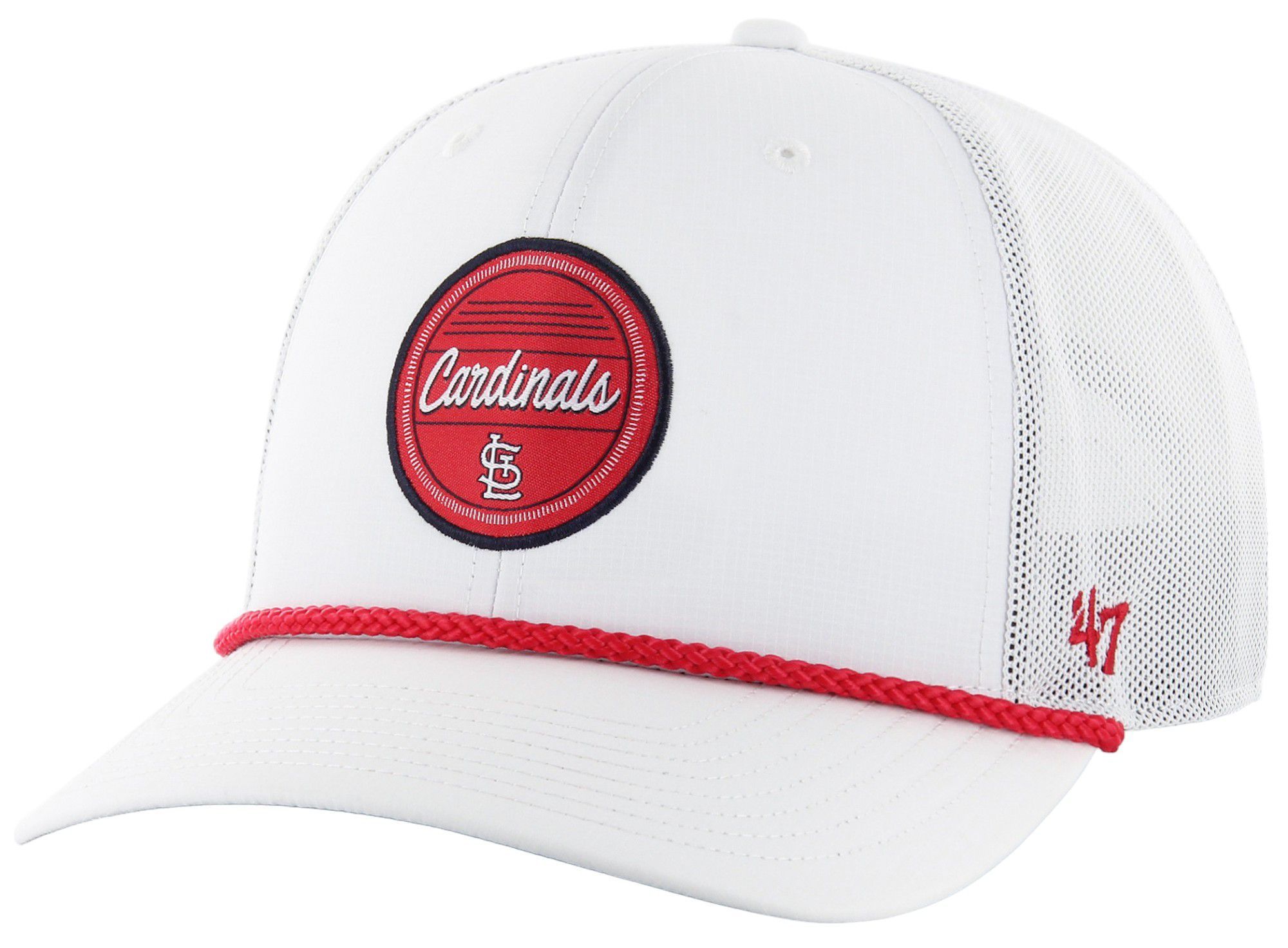 '47 St. Louis Cardinals White Adjustable Trucker Hat