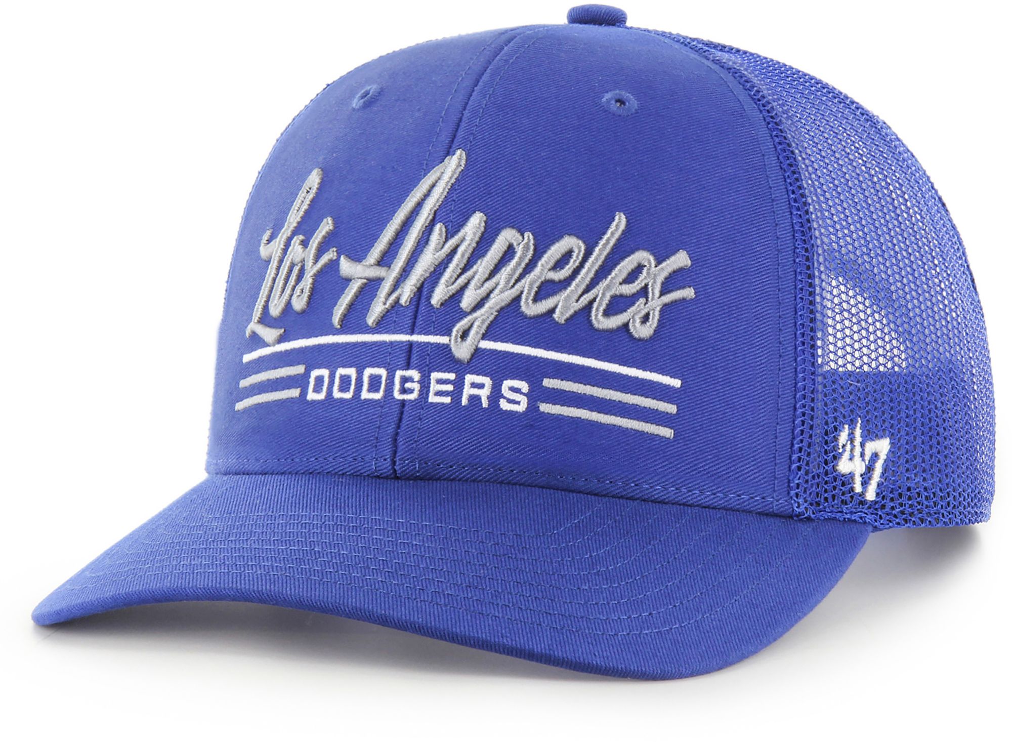 '47 Adult Los Angeles Dodgers Royal Garner Trucker Hat