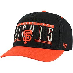 '47 Adult San Francisco Giants Black Cooperstown Hitch Adjustable Hat