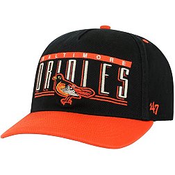 '47 Adult Baltimore Orioles Black Cooperstown Hitch Adjustable Hat