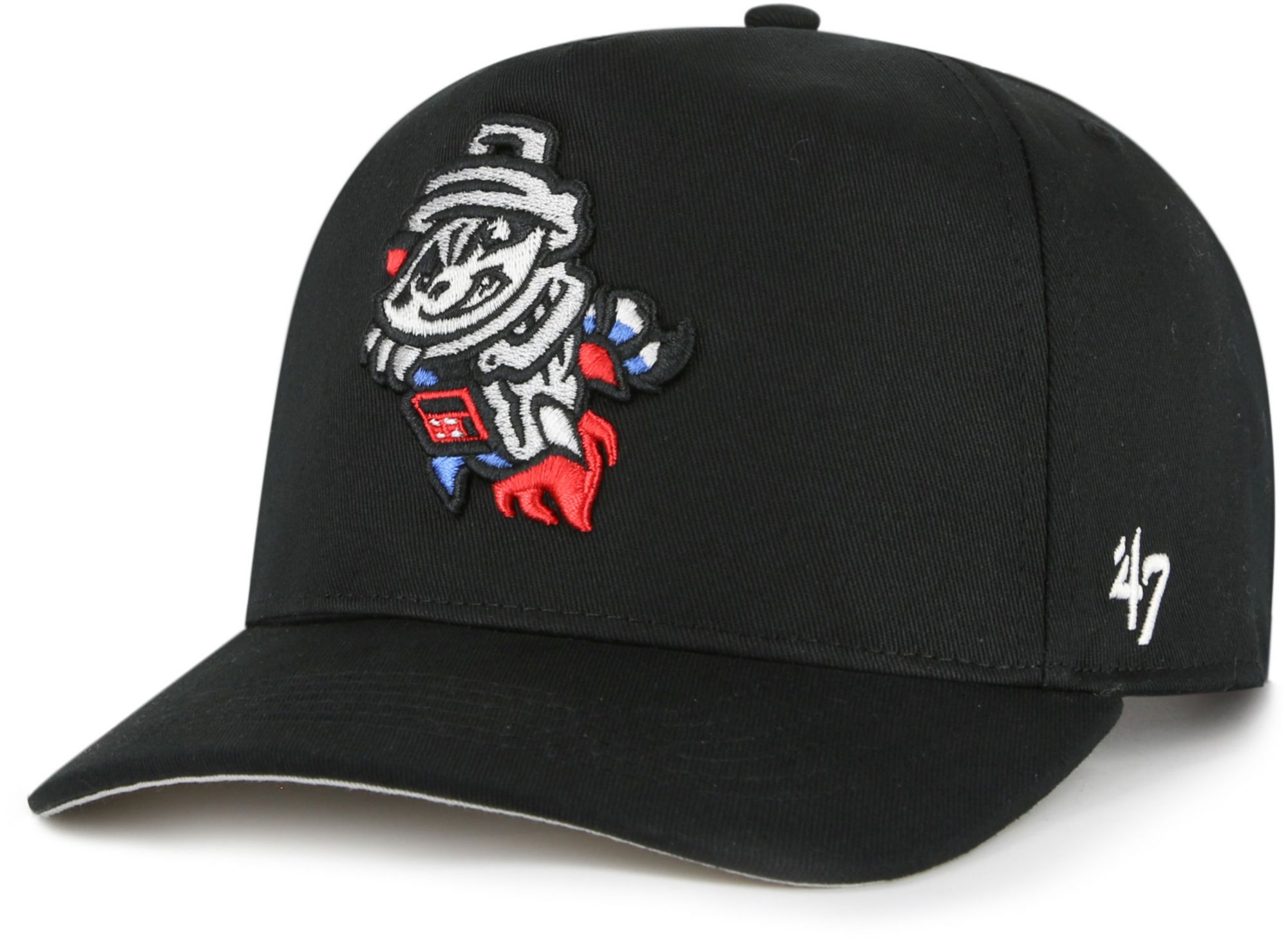 '47 Adult Rocket City Trash Pandas Black Hitch Adjustable Hat