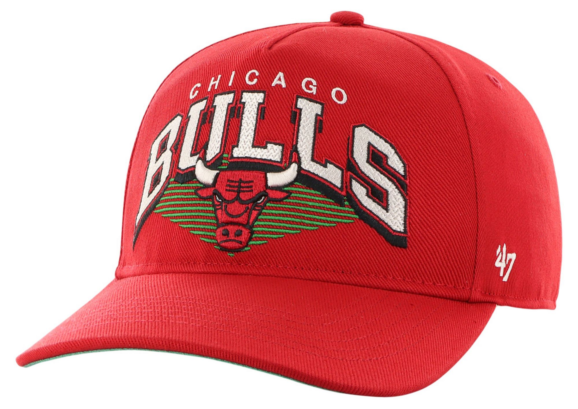'47 Adult Chicago Bulls Red Pomona Hitch Adjustable Hat