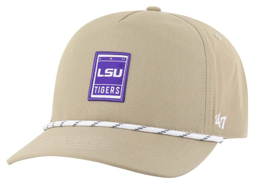 '47 Adult LSU Tigers Khaki Cozumel Hitch Hat