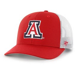 '47 Men's Arizona Wildcats Red Logo Trucker Adjustable Hat