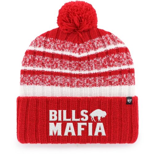 47 Adult Buffalo Bills Red Logo Cuffed Knit Beanie Dick's