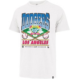 '47 Men's Los Angeles Dodgers White Franklin Shot T-Shirt