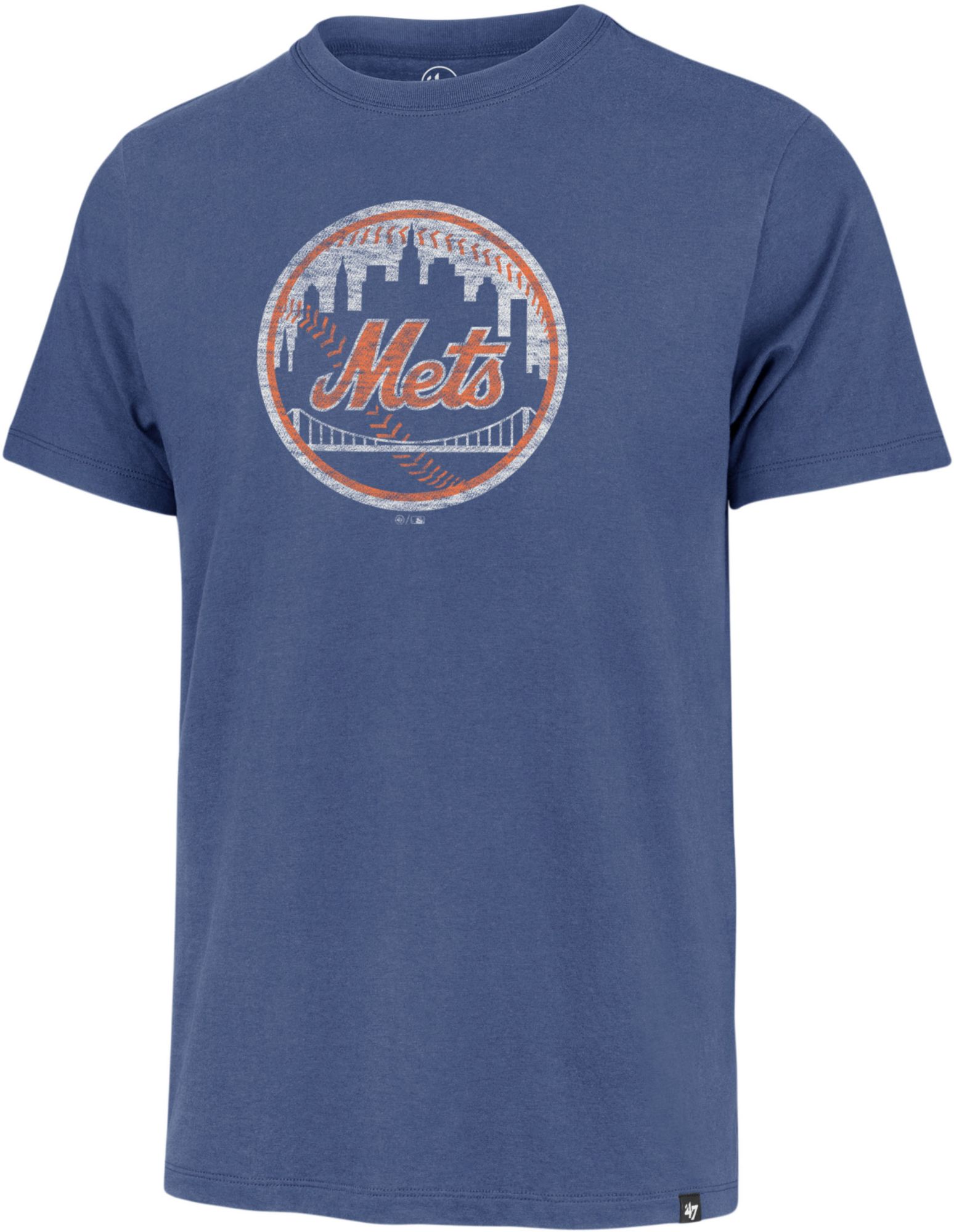 '47 Men's New York Mets Premium Franklin Blue T-Shirt