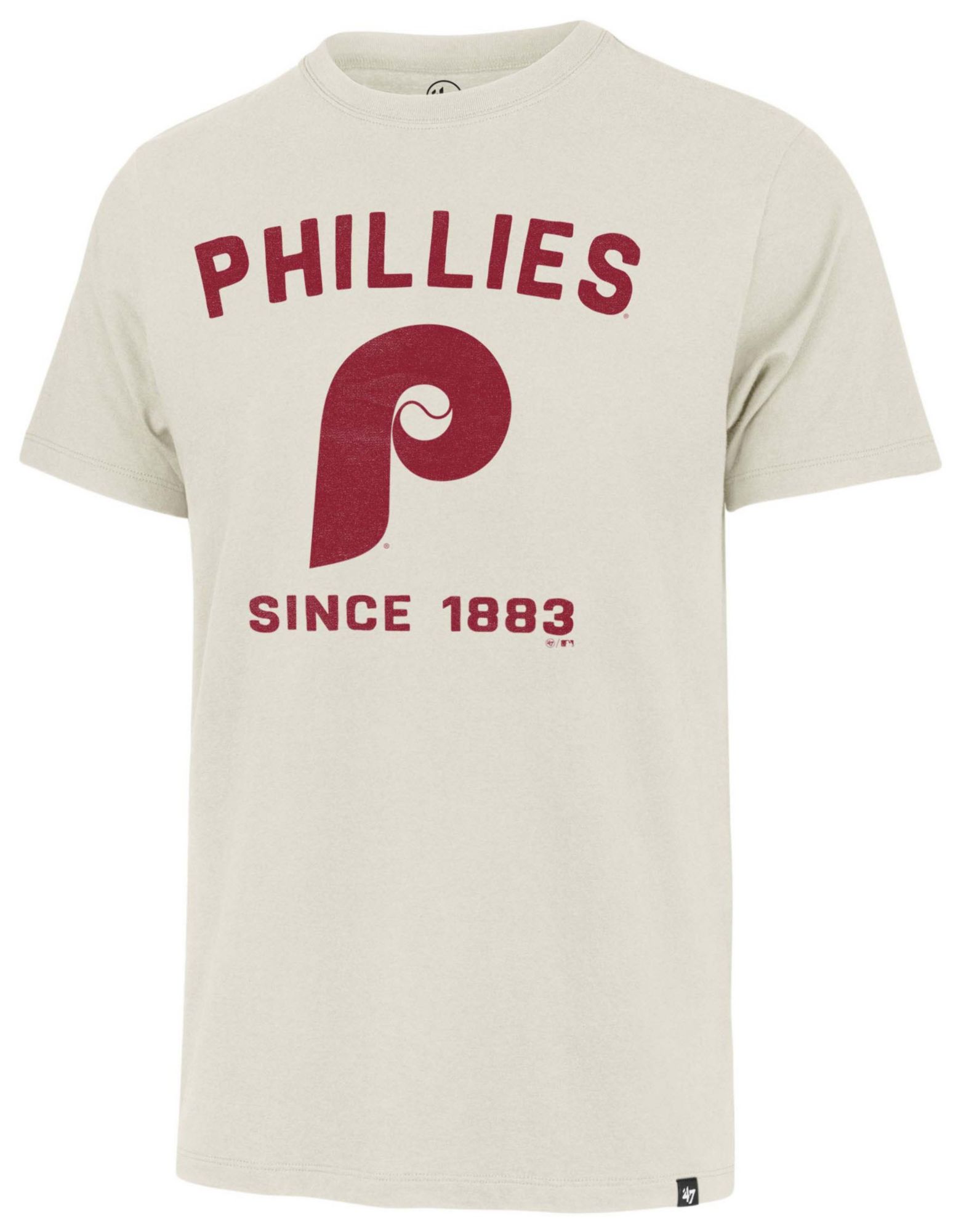 '47 Adult Philadelphia Phillies Tan Dust Franklin T-Shirt