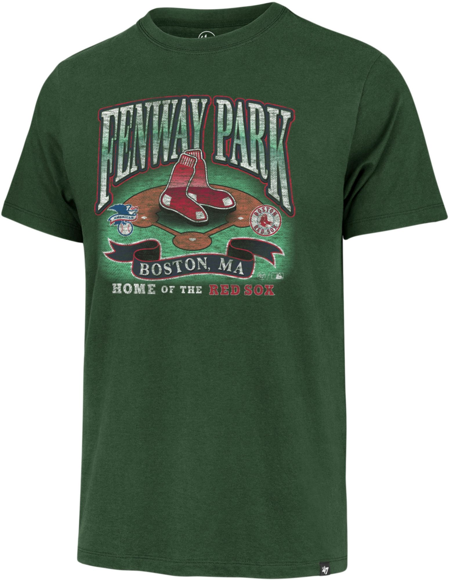 '47 Men's Boston Red Sox Green Premium Franklin T-Shirt