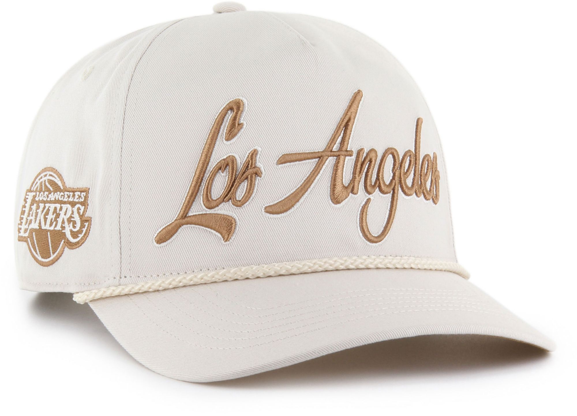 '47 Adult Los Angeles Lakers Overhand Hitch Adjustable Hat