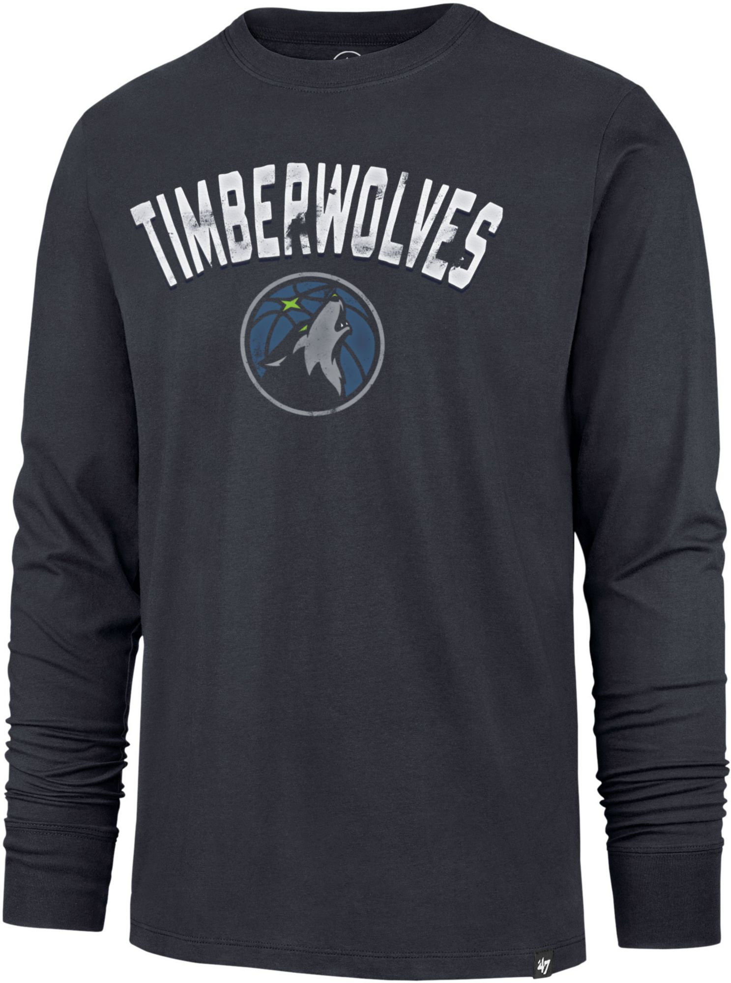 '47 Men's Minnesota Timberwolves Blue Premiere Franklin Long Sleeve T-Shirt