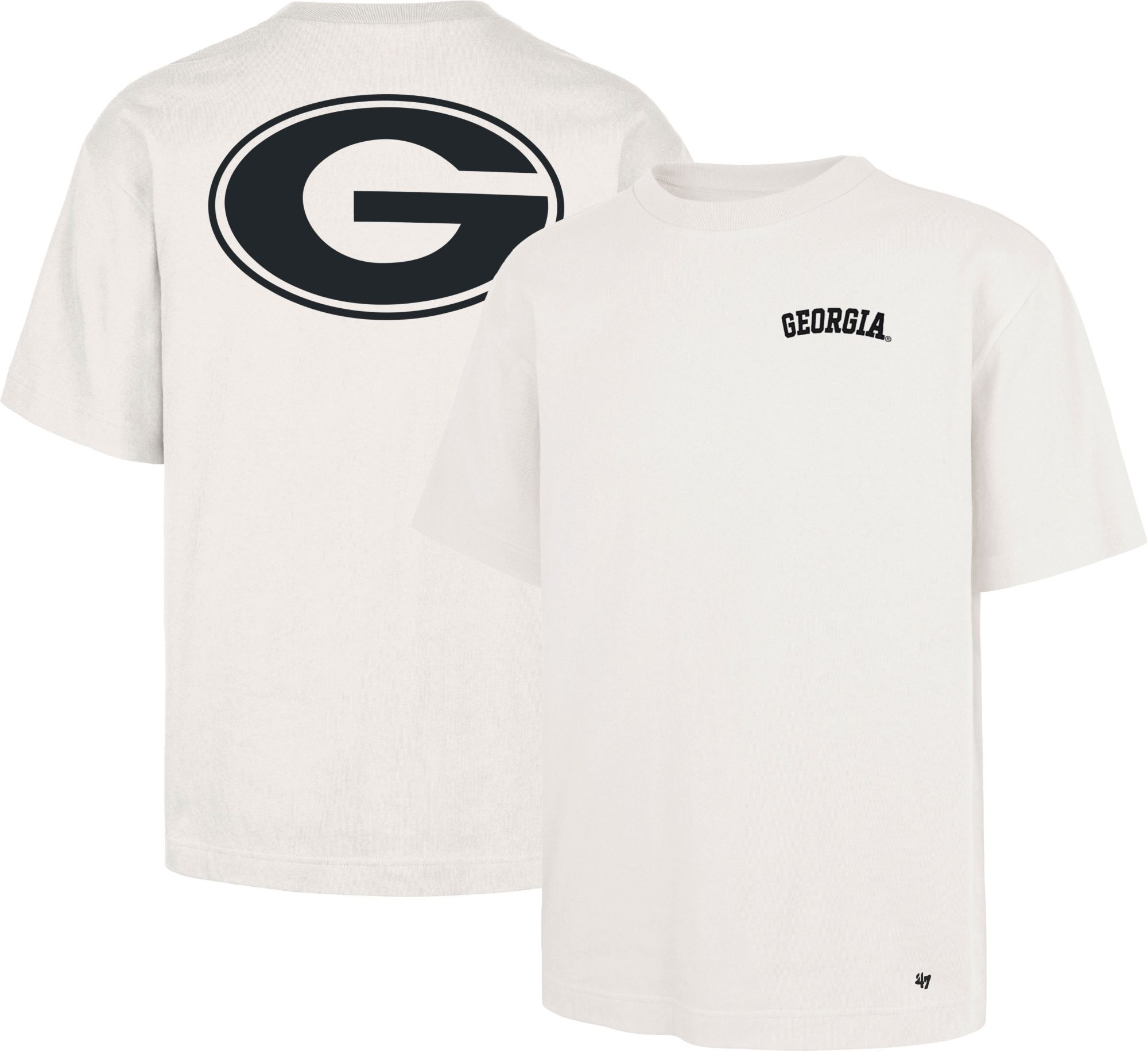 '47 Men's Georgia Bulldogs Sandstone Cloudfield Foundation T-Shirt