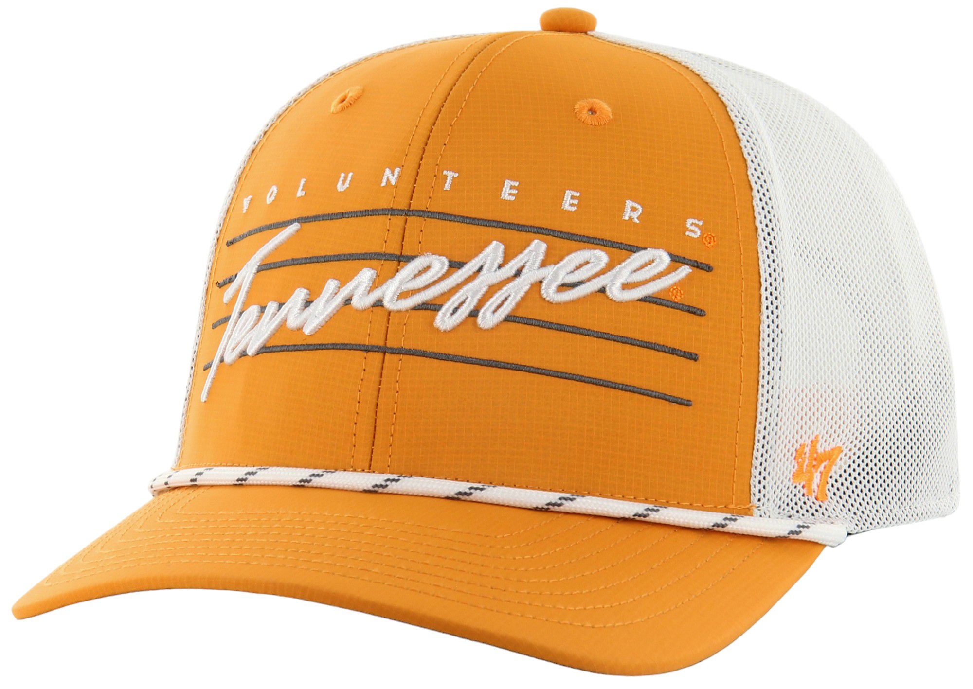 '47 Men's Tennessee Volunteers Orange Downburst Trucker Adjustable Hat