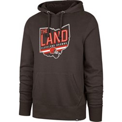 '47 Men's Cleveland Browns The Land Pullover Hoodie