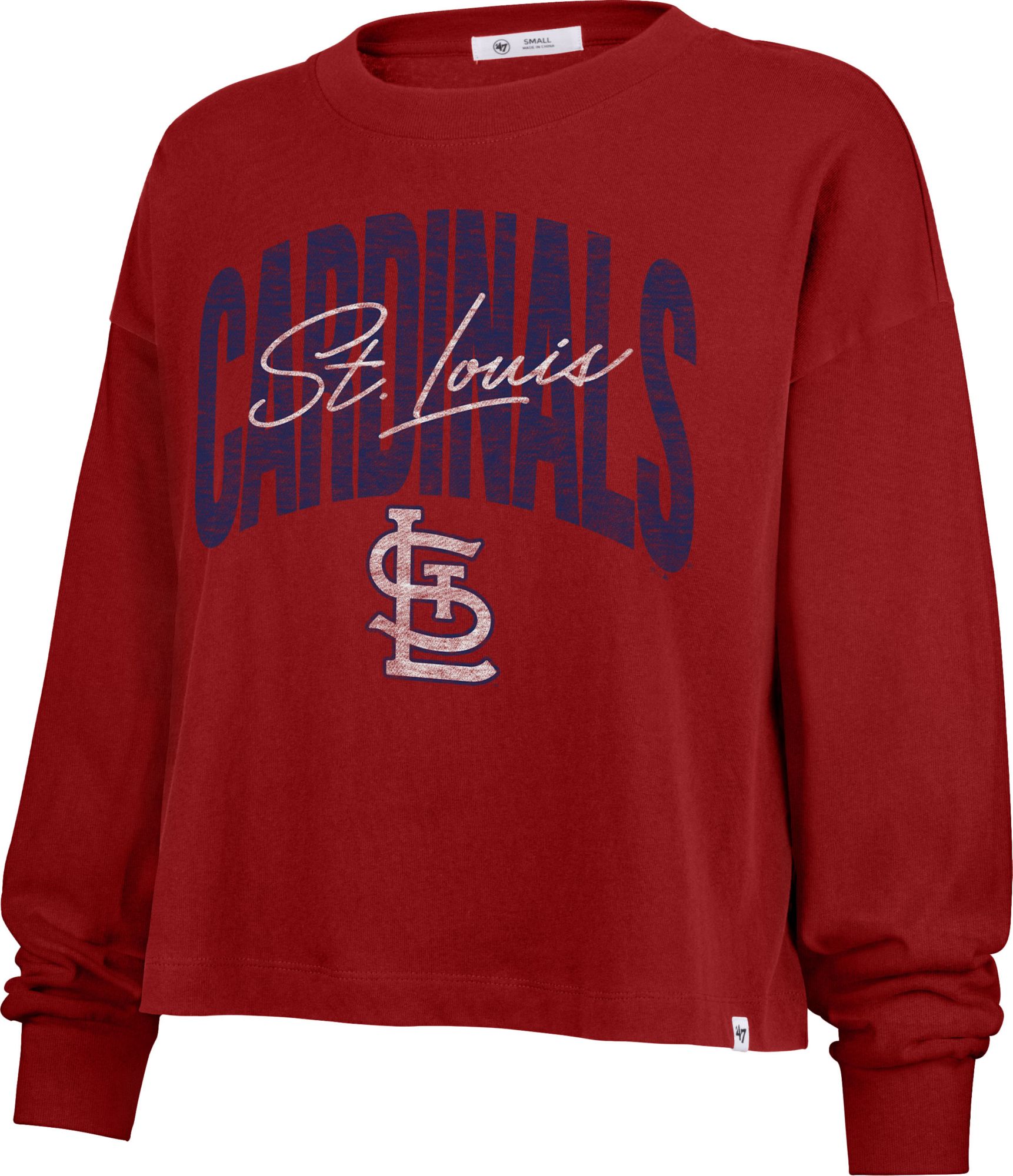 '47 Women's St. Louis Cardinals Sydney Red Long Sleeve T-Shirt