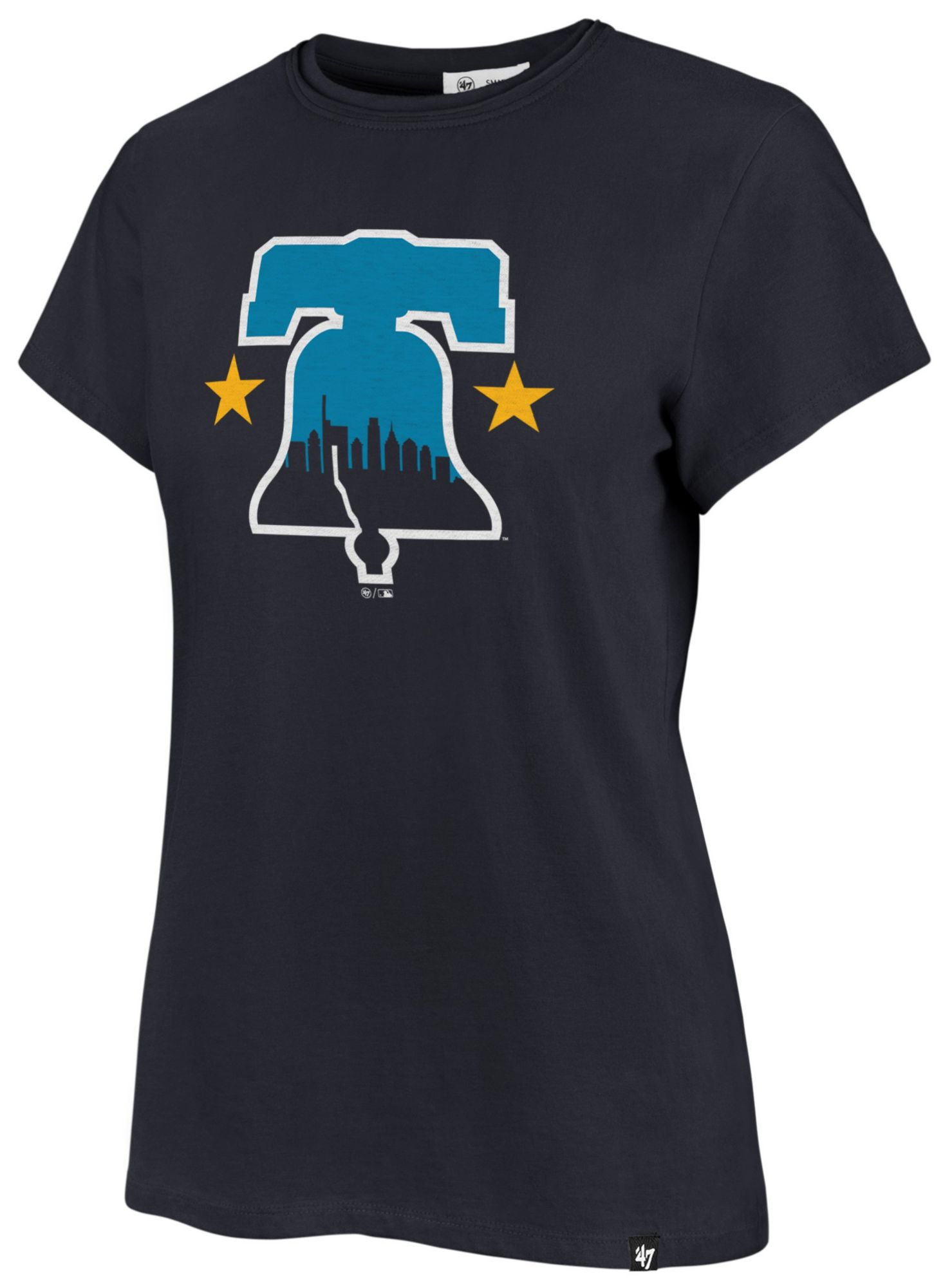 '47 Women's Philadelphia Phillies Blue Premier Frankie T-Shirt
