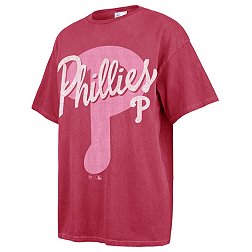 '47 Women's Philadelphia Phillies Pink Dopamine Tradition Boyfriend Tee
