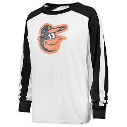 '47 Women's Baltimore Orioles White Premium Caribou Cooperstown Long Sleeve T-Shirt