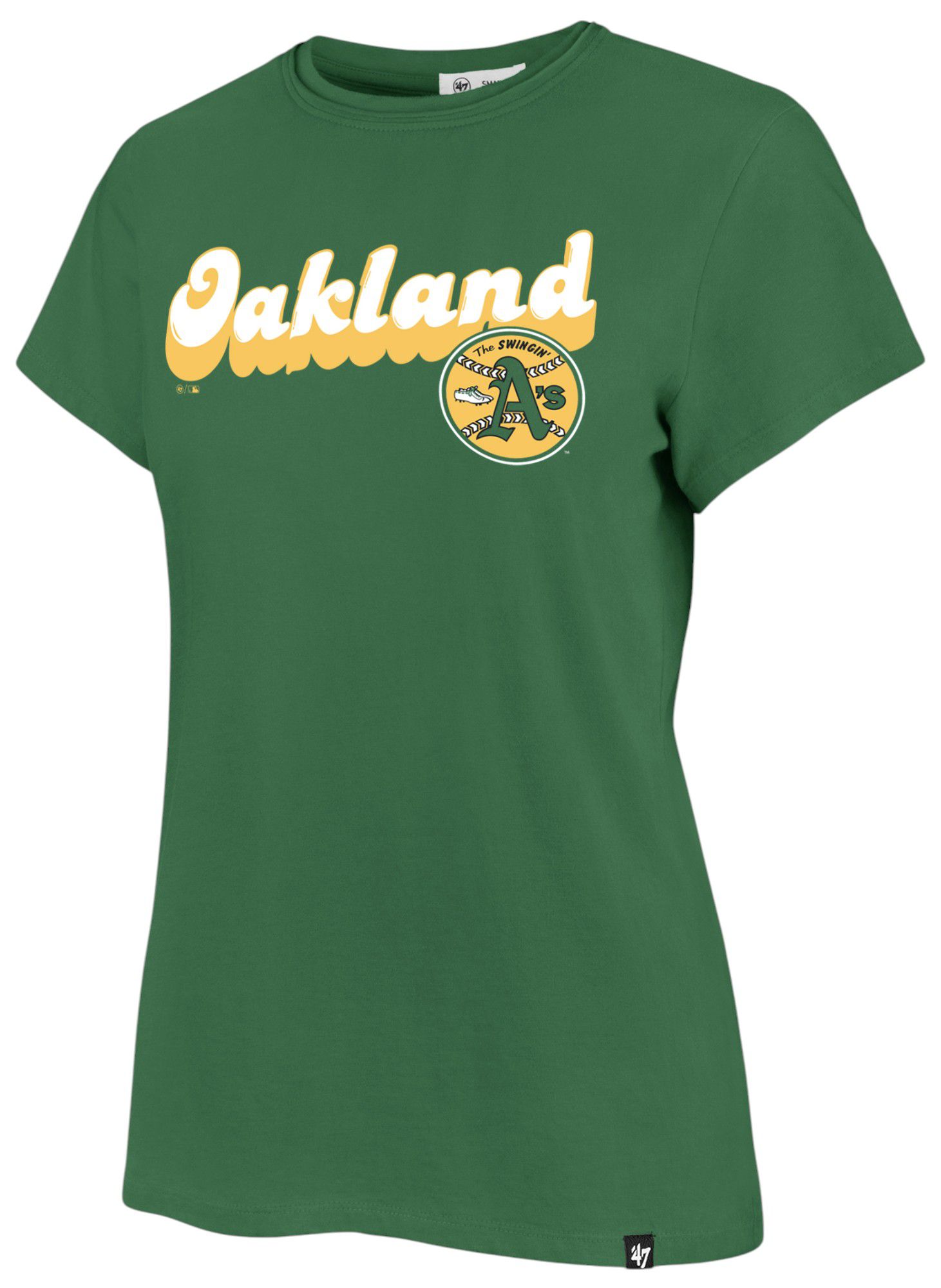 '47 Women's Oakland Athletics Green Mystic Frankie T-Shirt