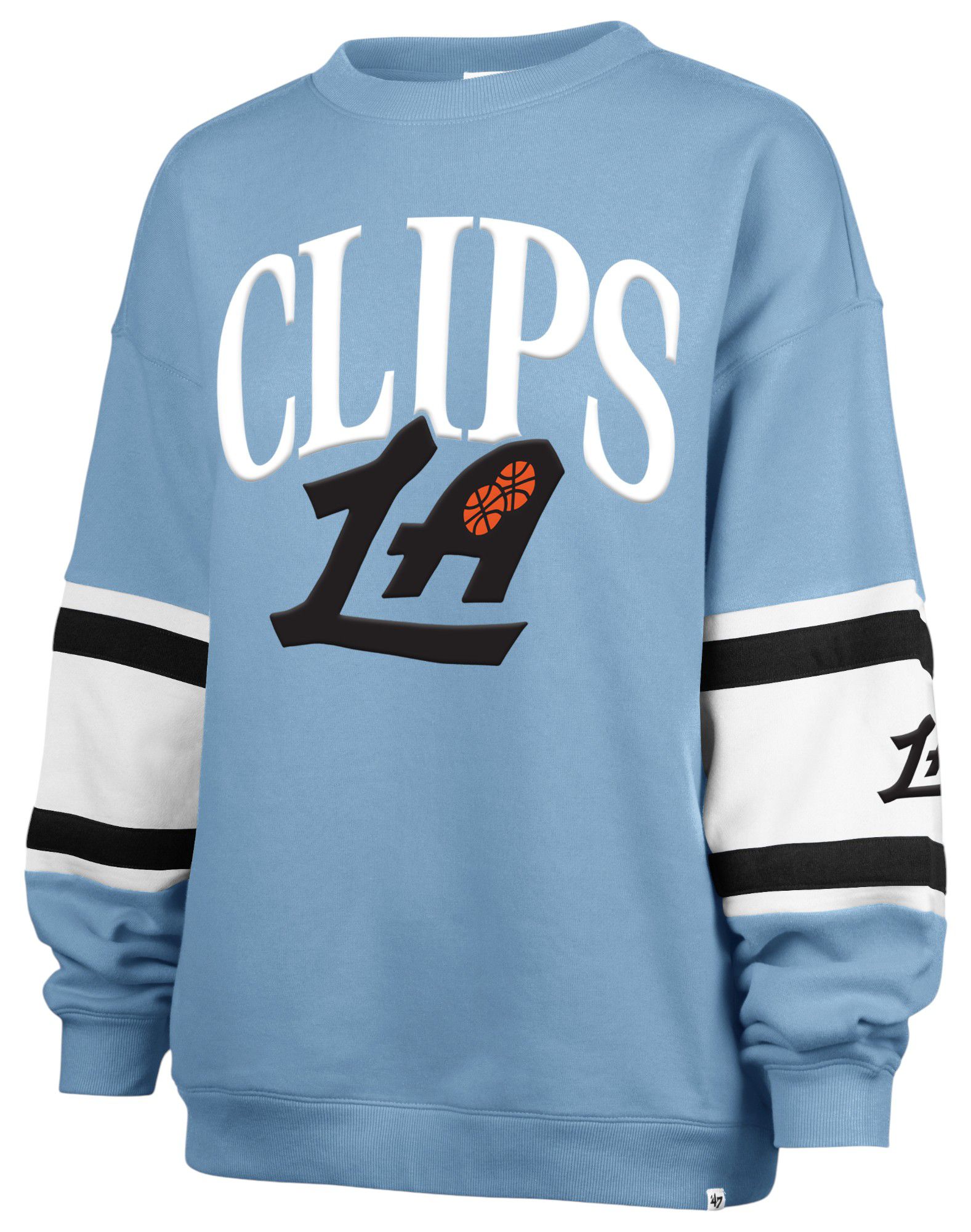 '47 Women's 2024-25 City Edition Los Angeles Clippers Steadfast Crewneck Sweatshirt