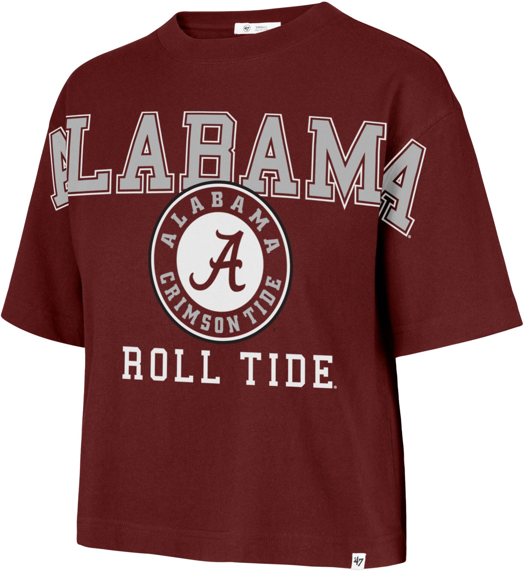 '47 Women's Alabama Crimson Tide Cardinal Outreach T-Shirt