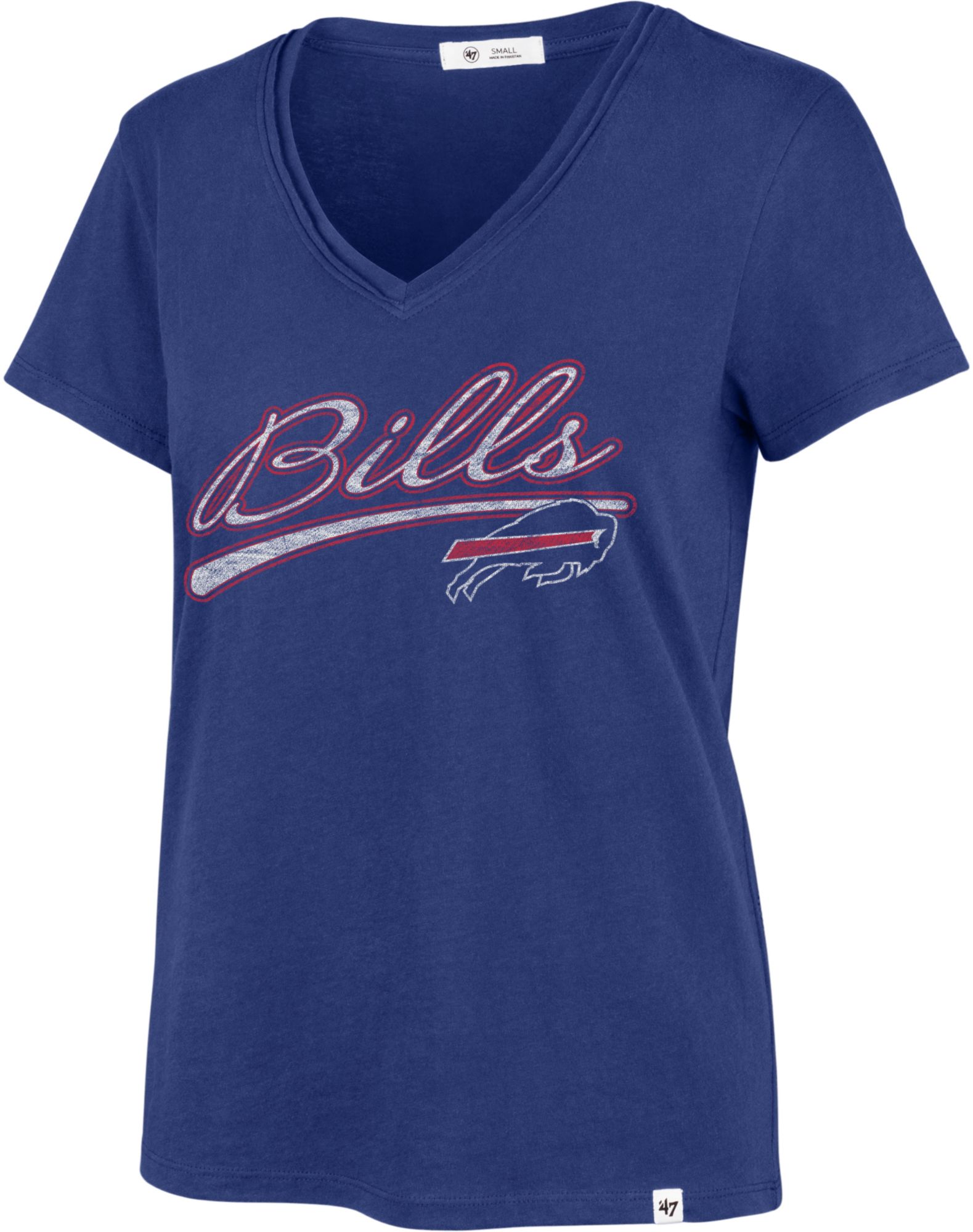 '47 Women's Buffalo Bills Believer Franklin Blue T-Shirt