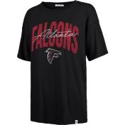 47 Women s Atlanta Falcons Sadie Relaxed Black T Shirt Dick s Sporting Goods