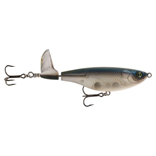 Leurre Megabass X-Crew (03 Blanc) – Spintail Vib Pour Sandre Et Perche – Palet Arrière Rétractable, Usage Mer