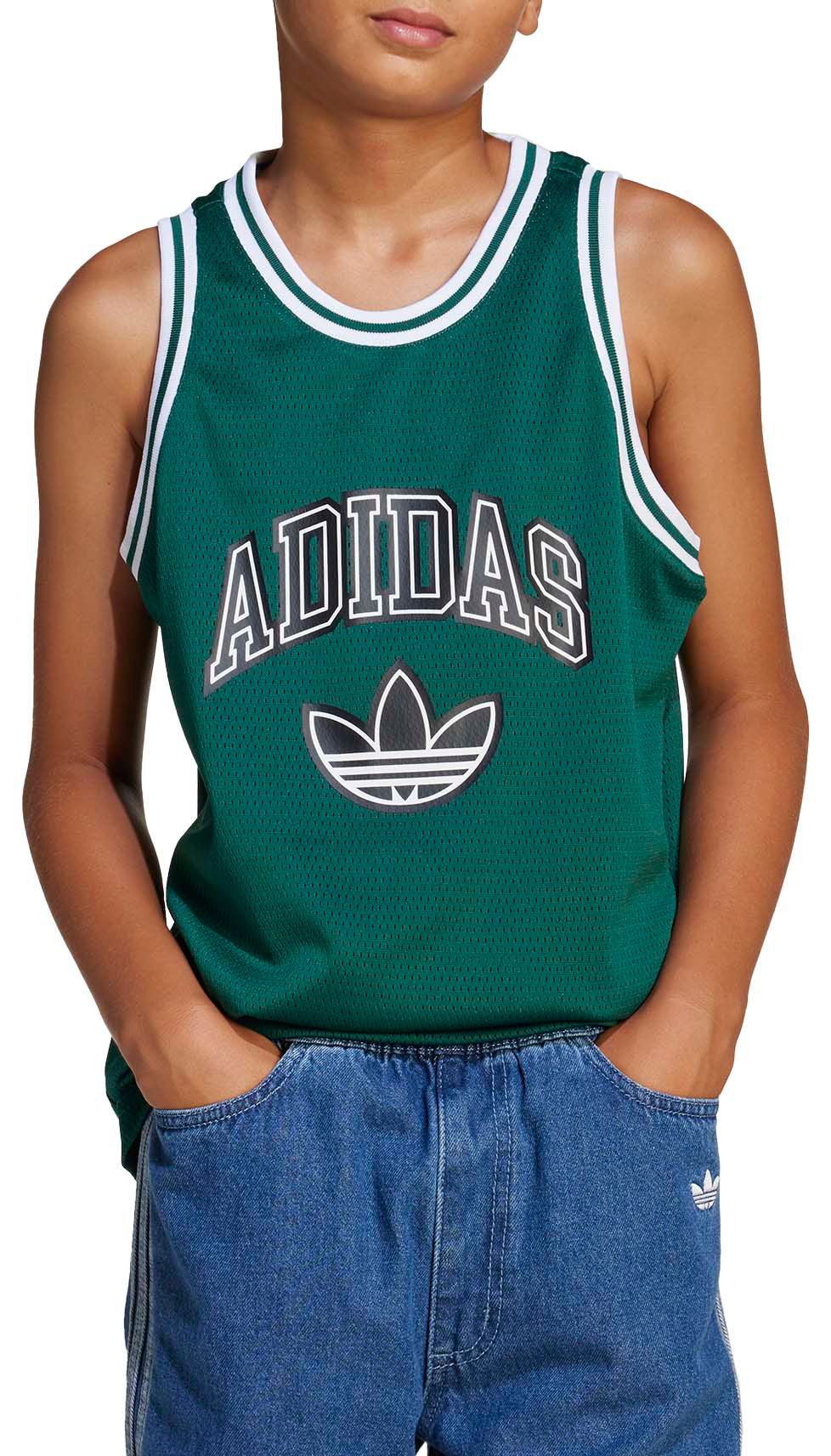 adidas Boys' Originals Mesh Tank Top