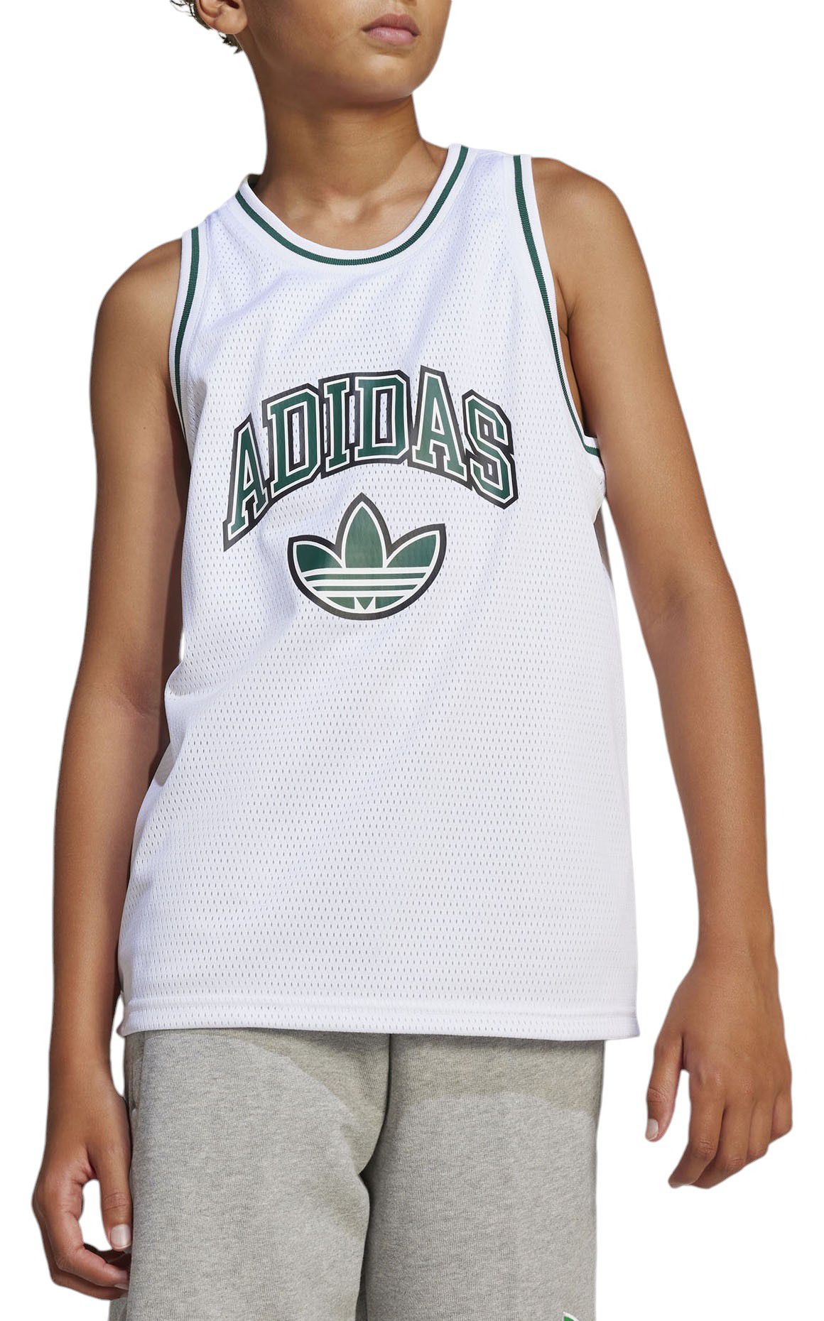 adidas Boys' Originals Mesh Tank Top
