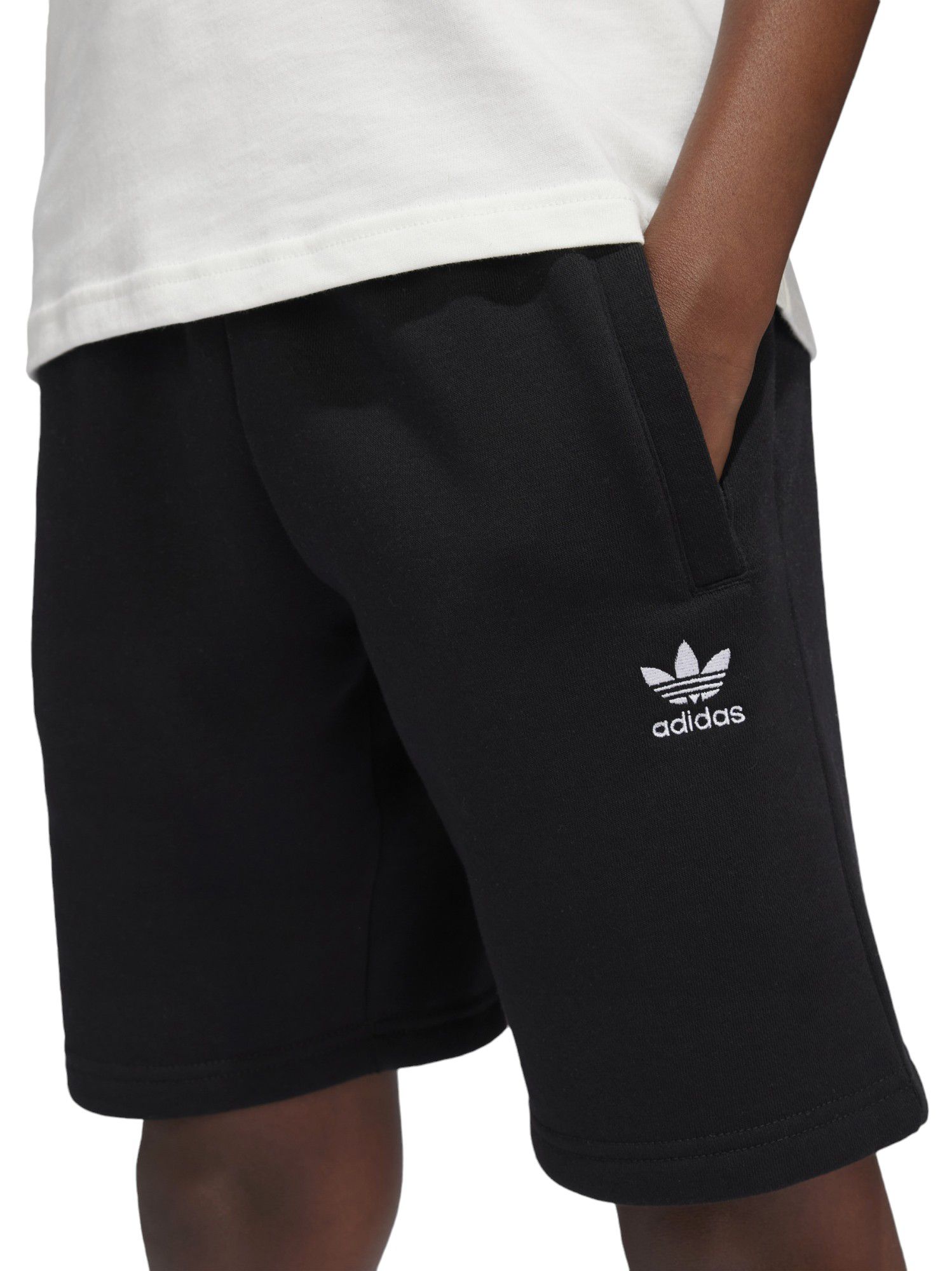 adidas Kids' Fleece Trefoil Shorts