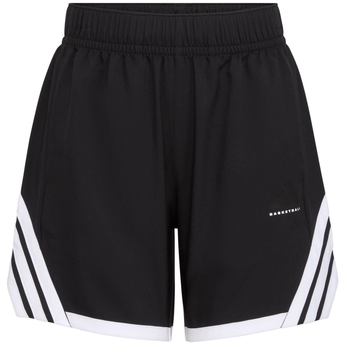 adidas Boys' 3-Stripe Essential Mid-Thigh Shorts | Dick's