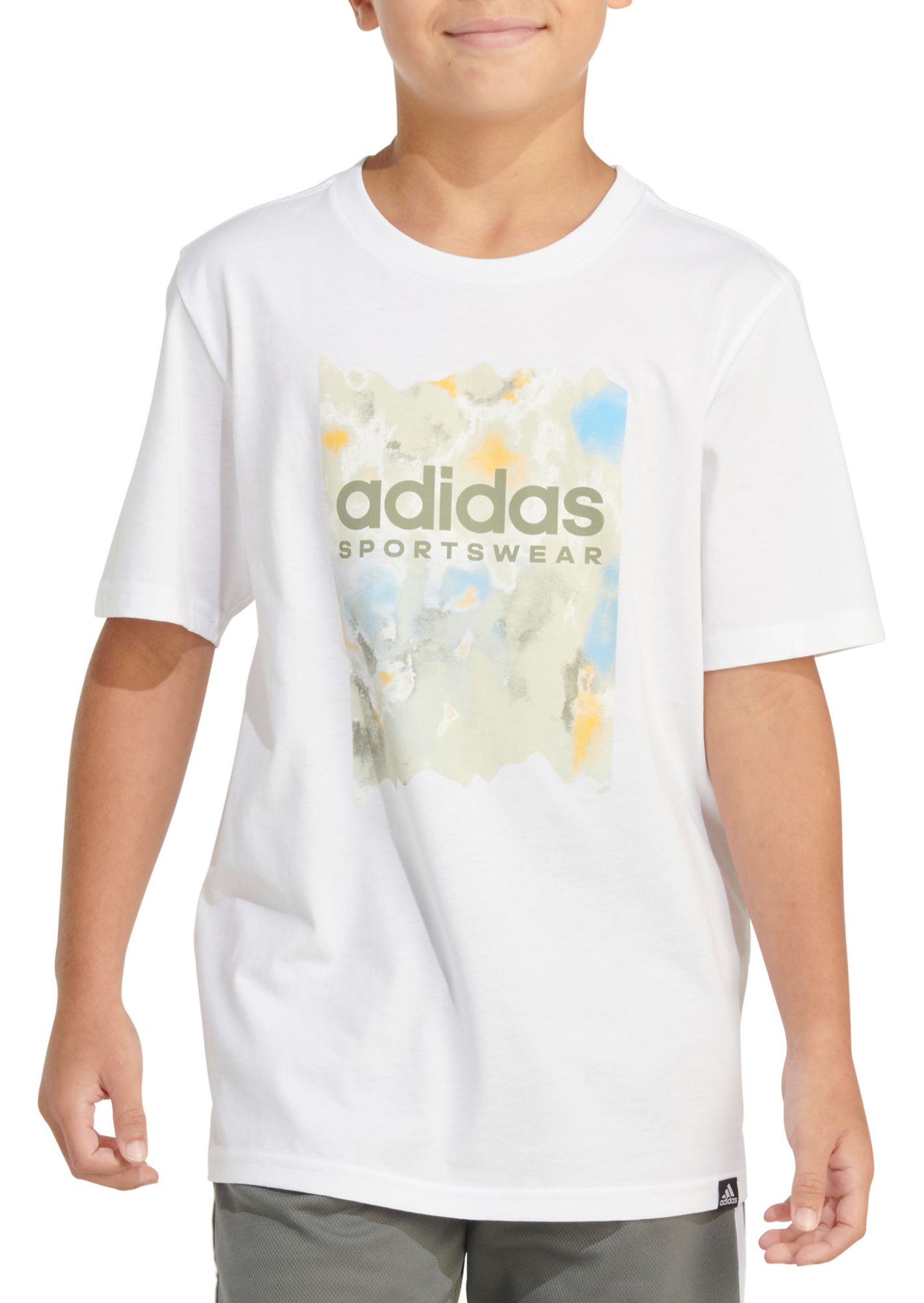 adidas Boys' Wash Fill T-Shirt