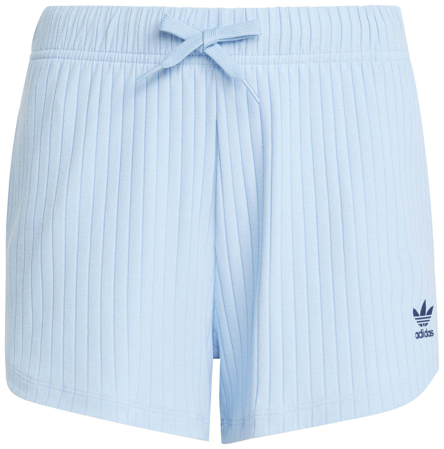 adidas Girls Ribbed Shorts