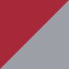 Silver Metallic/Lucid Red/Iron Metallic