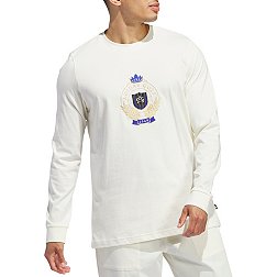 adidas Men's Go-To Crest Graphic Long Sleeve Golf T-Shirt
