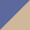 Beige/Royal Blue/White