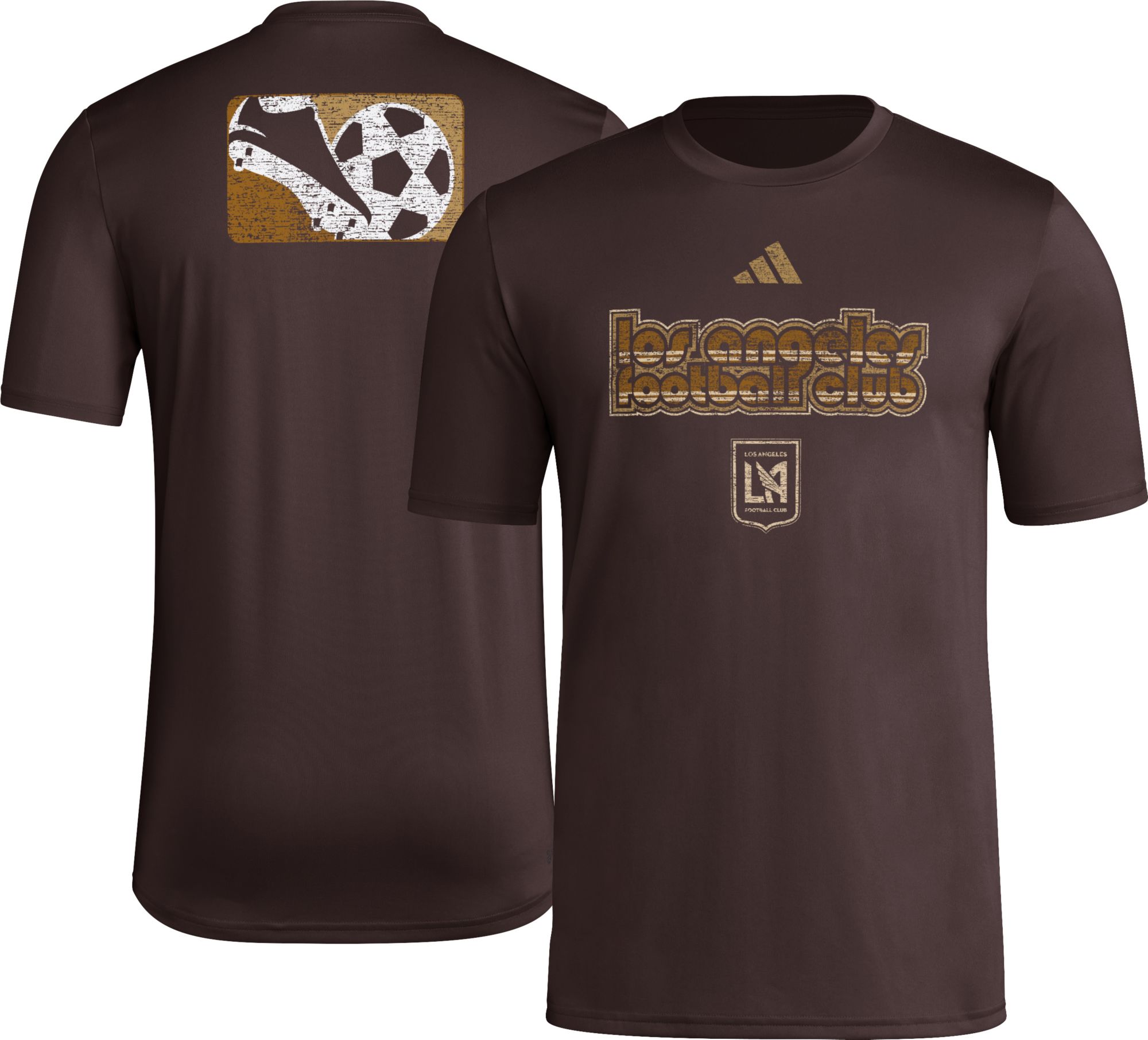 adidas Adult Los Angeles FC 2024 Originals 3-Stripe Third T-Shirt