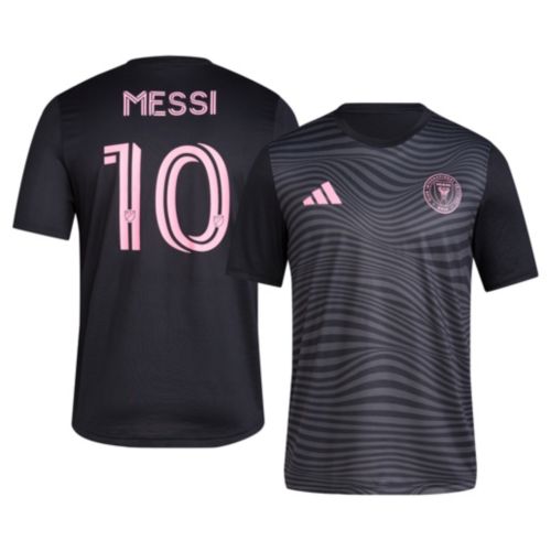 adidas Adult Inter Miami CF Lionel Messi #10 Jersey Black T