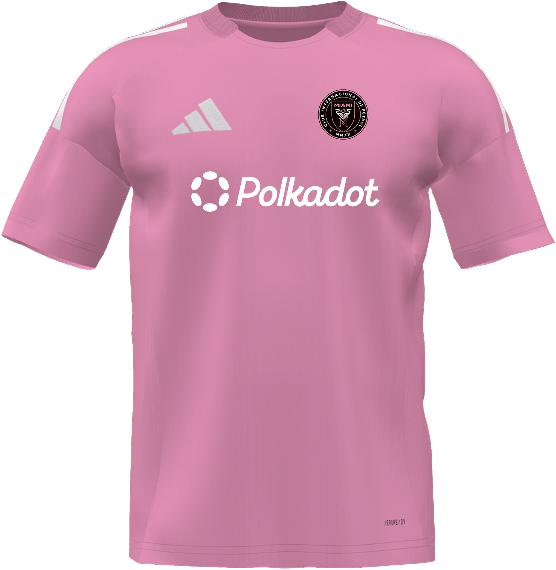 adidas Men's Inter Miami CF Pink Jersey