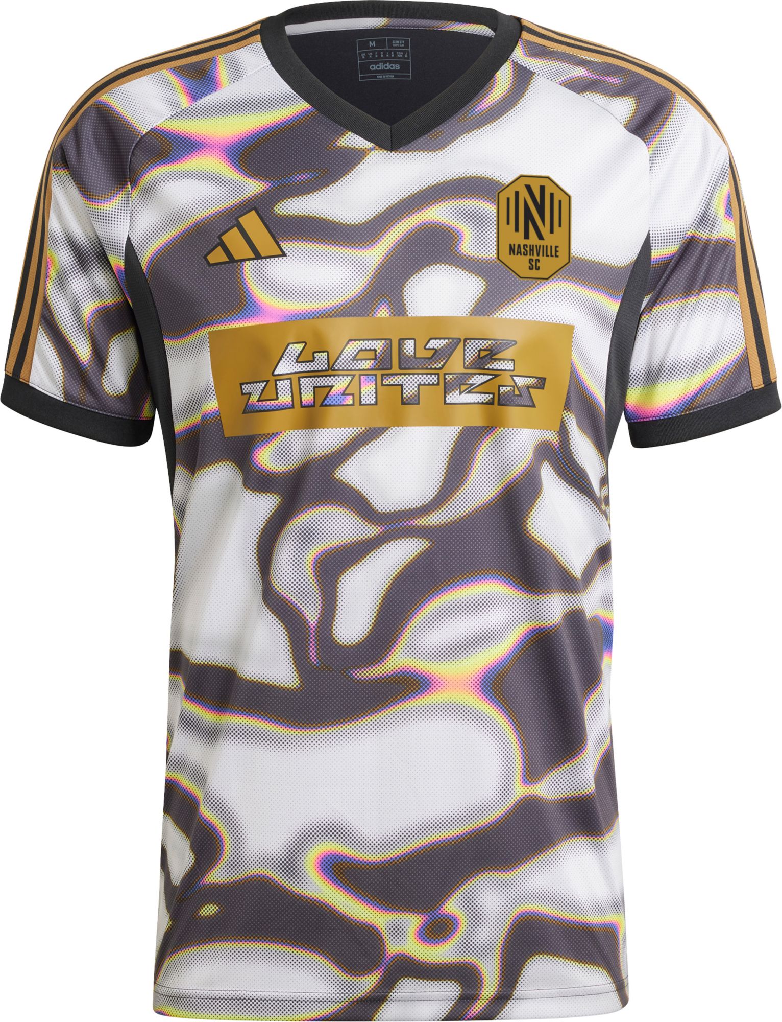 adidas Adult Nashville SC 2024 Pride Replica Jersey