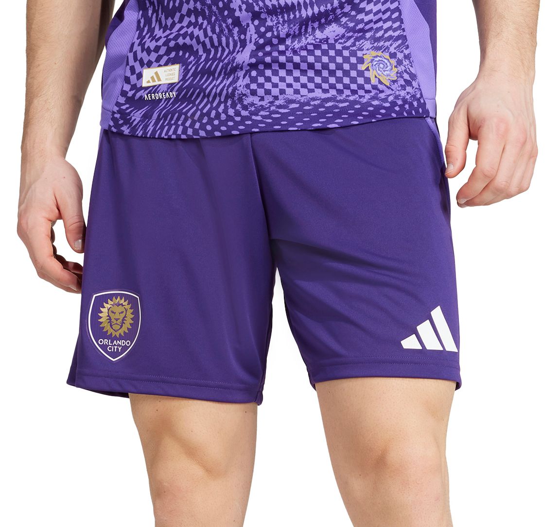 adidas Men's Orlando City 2025 Purple Home T-Shirt