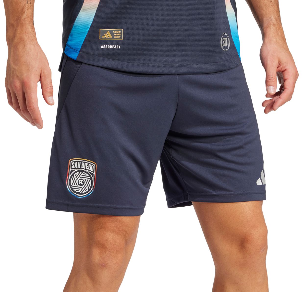 adidas Adult San Diego FC 2024 Primary Authentic Match Shorts