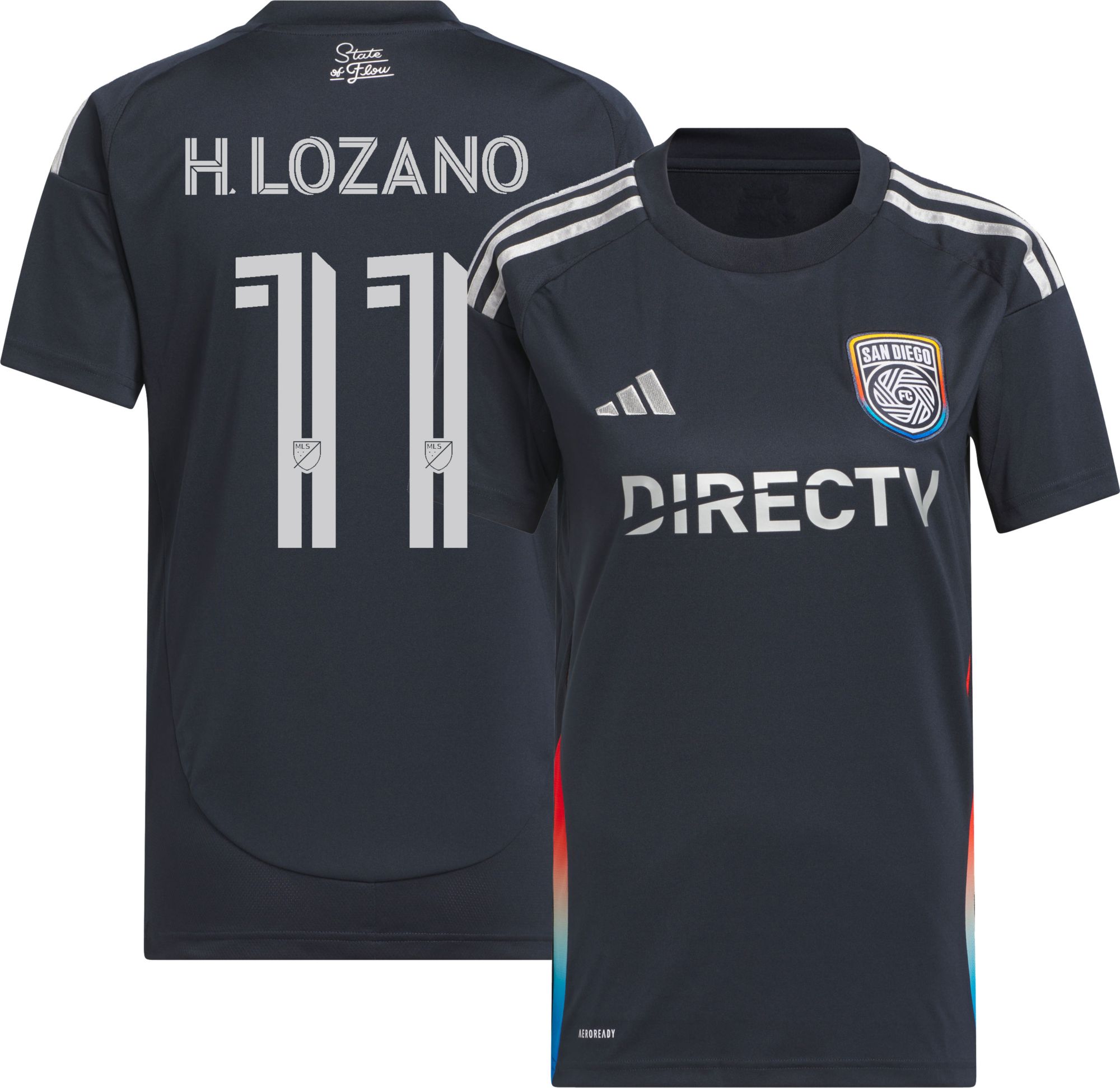 adidas Adult San Diego FC Hirving Lozano #11 2025 Primary Authentic Jersey